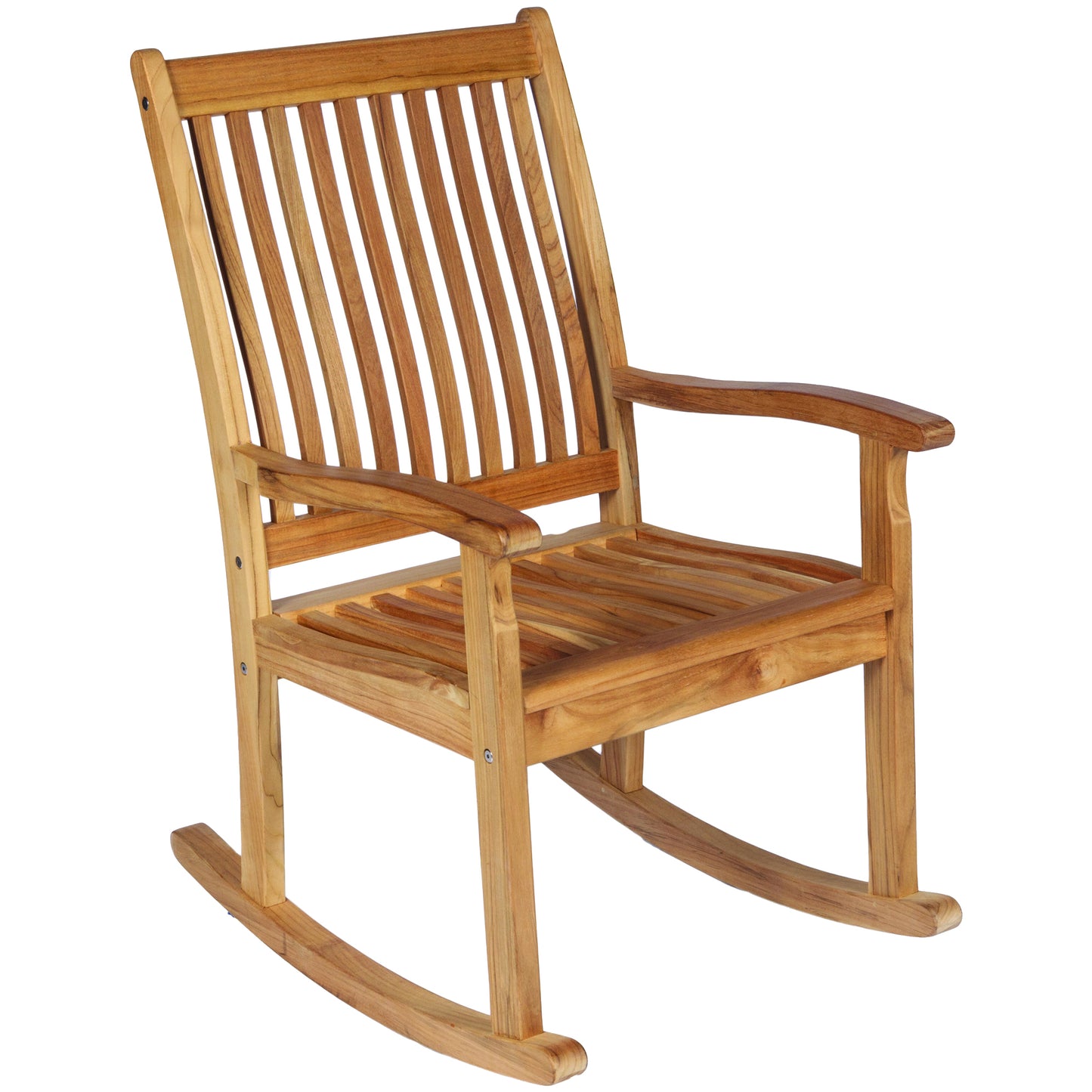 Comfort Rocker Teak Outdoor Rocking Chair