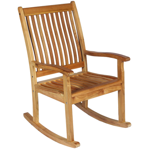 Teak Outdoor Rocking Chair (Img 1)