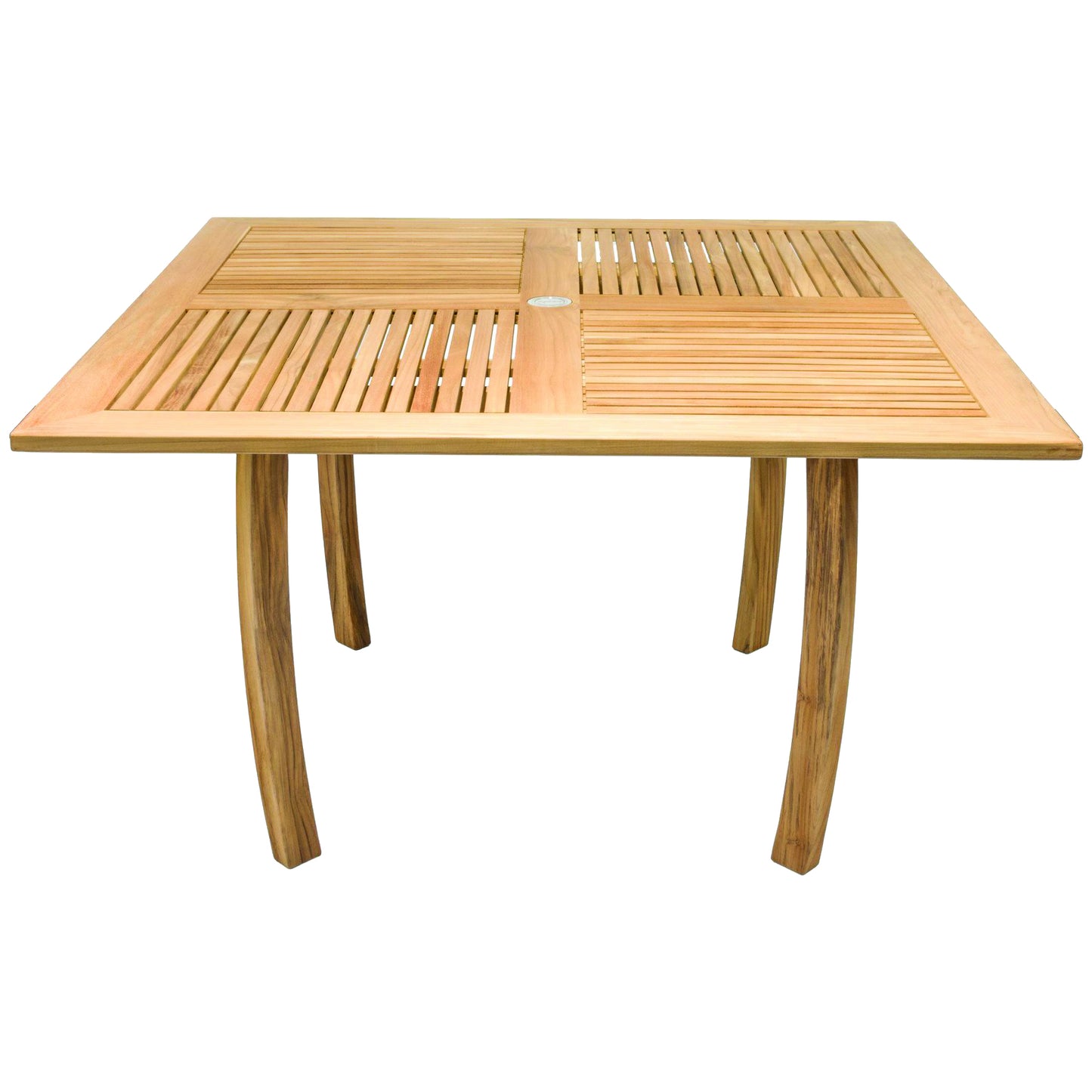 Dolphin 50" Square Teak Table