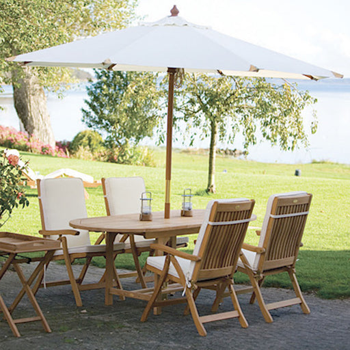 Teak Outdoor Table and Chairs (Img 1)