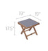 Teak Sling Footrest (Img 6)