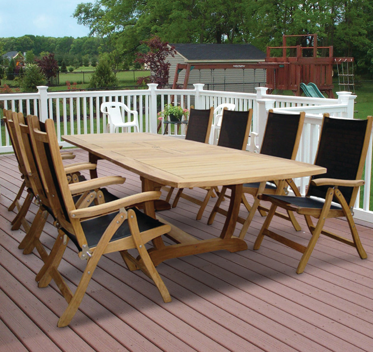 Teak Dining Table (Img 3)