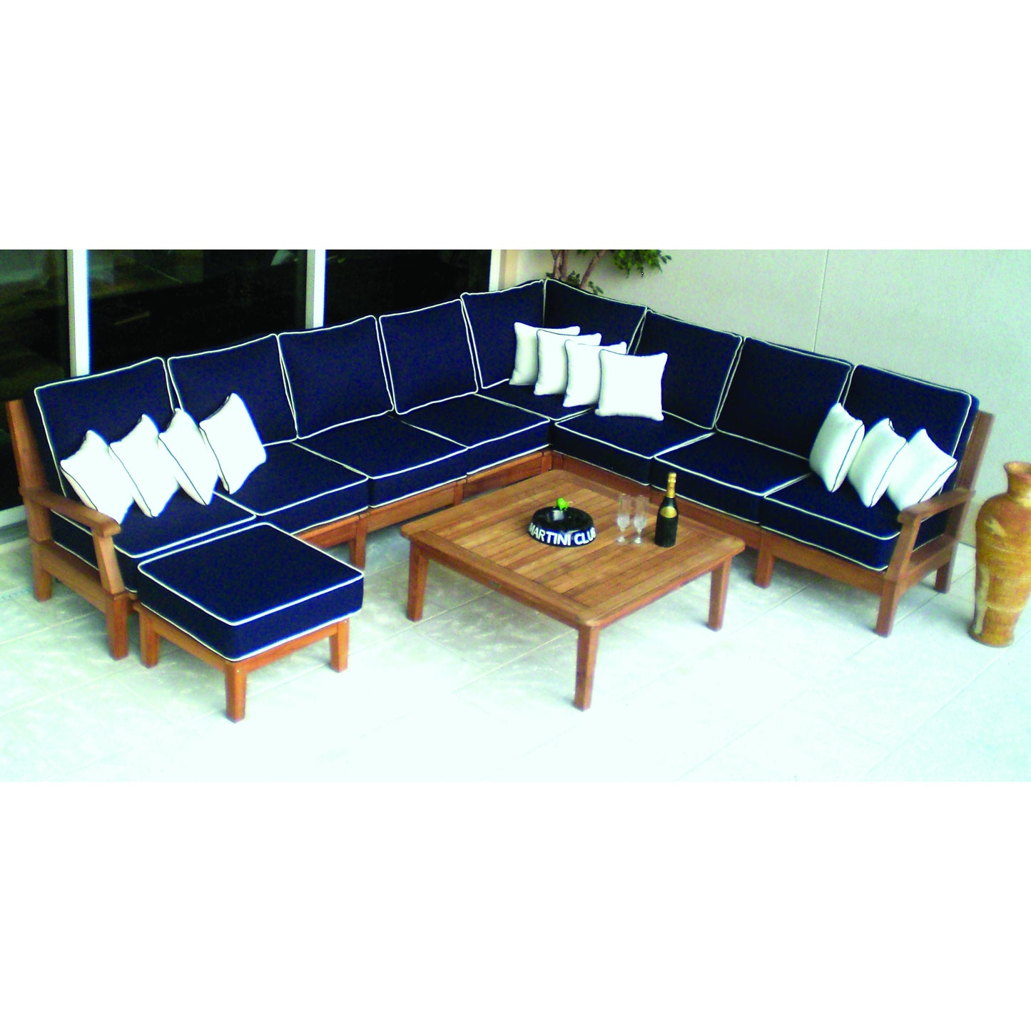 Royal Teak Miami Sectional Furniture Set