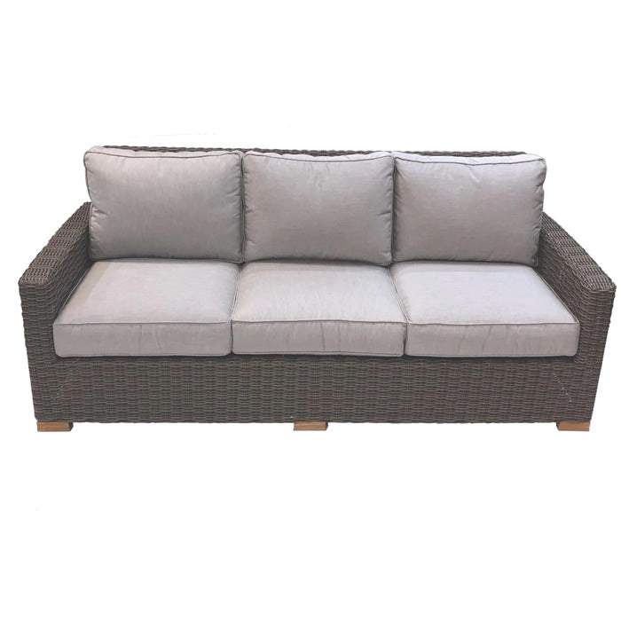 Modern Teak Outdoor Sofa (Img 3)