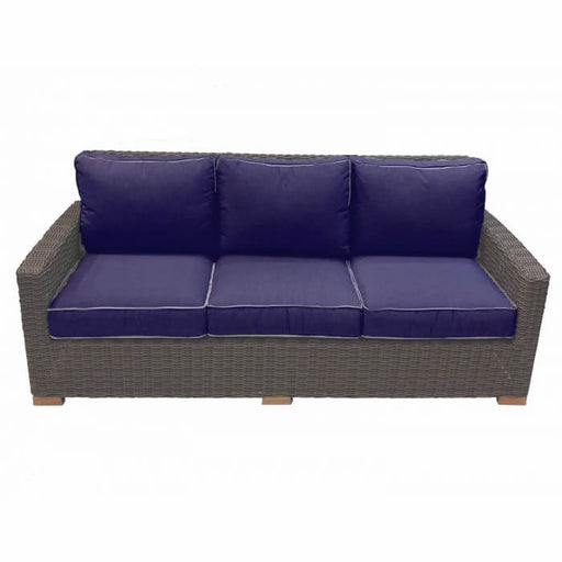 Modern Teak Outdoor Sofa (Img 2)