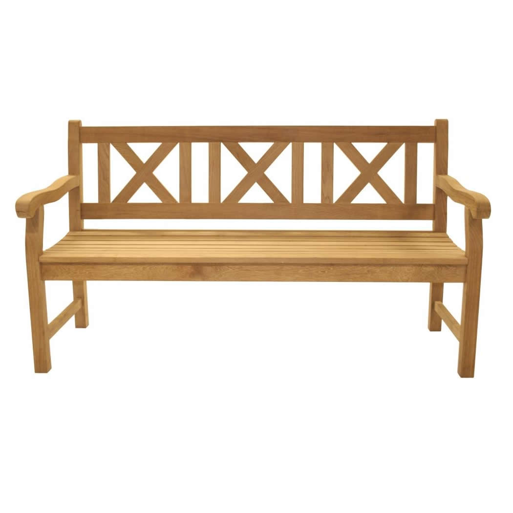 Skipper Teak Three-Seater Bench