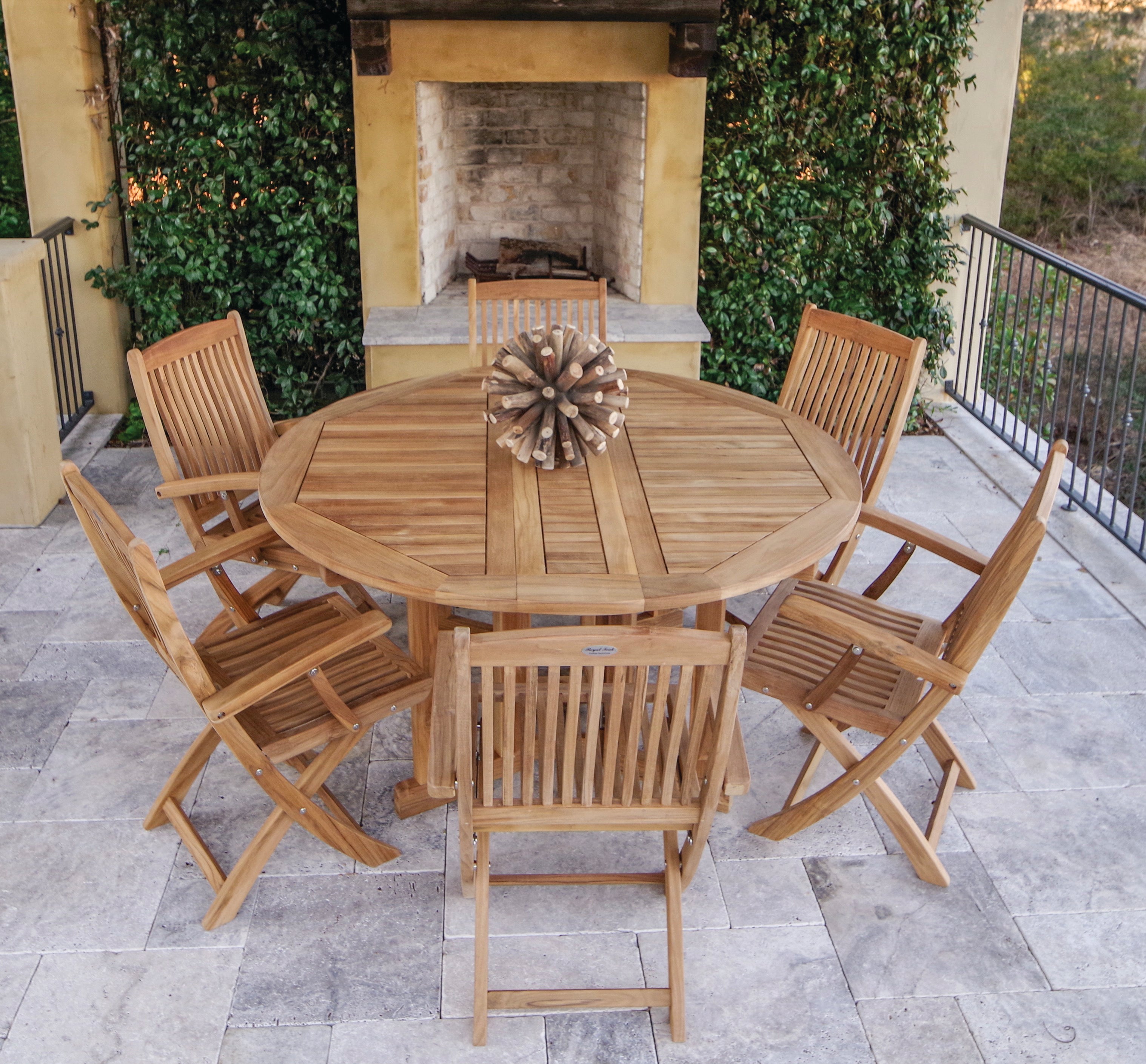 Foldable Teak Table (Img 6)