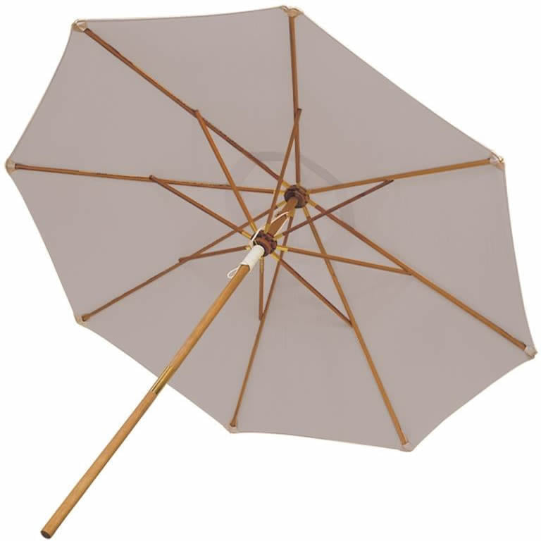 10' Deluxe Teak Umbrella