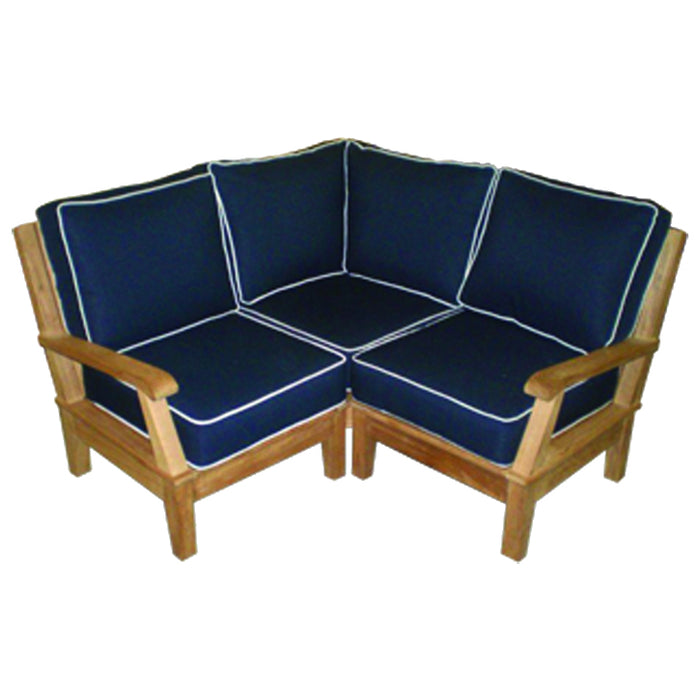 Teak Outdoor Sectional (Img 2)