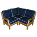 Teak Outdoor Sectional (Img 2)