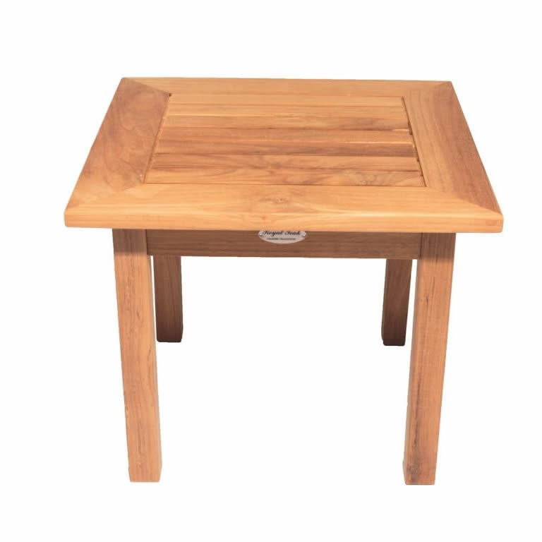 Miami Square Teak Side Table