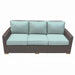 Modern Teak Outdoor Sofa - Sanibel - Teak HQ™