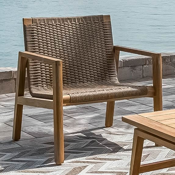 Outdoor Teak Club Chair - Admiral - Teak HQ™