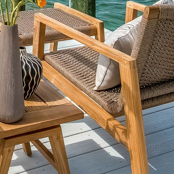 Outdoor Teak Club Chair - Admiral - Teak HQ™