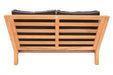 Outdoor Teak Conversation Set - Coastal 5 - Piece Set - Teak HQ™
