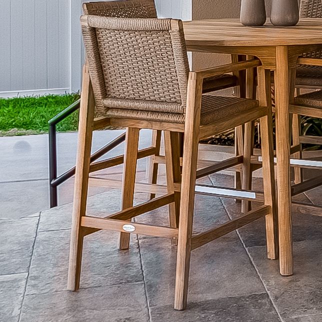 Outdoor Teak Dining Table and Chairs - Admiral - Teak HQ™