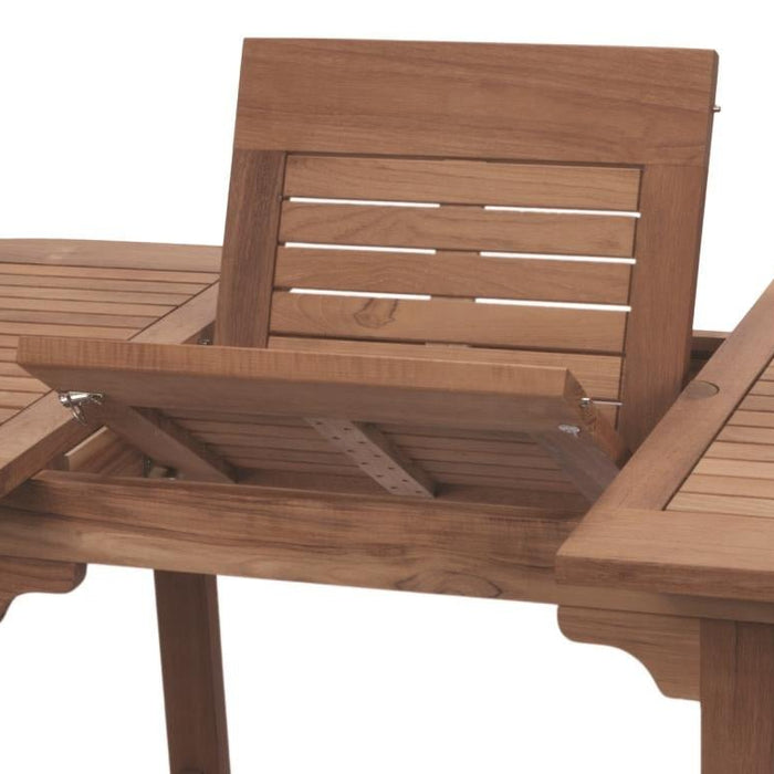 Outdoor Teak Table Set - Family (Table) & Captiva (6 Chairs) - Teak HQ™