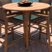 Round Teak Patio Table (50" Diameter) - Admiral - Teak HQ™