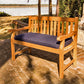 Classic Teak Two-Seater Bench