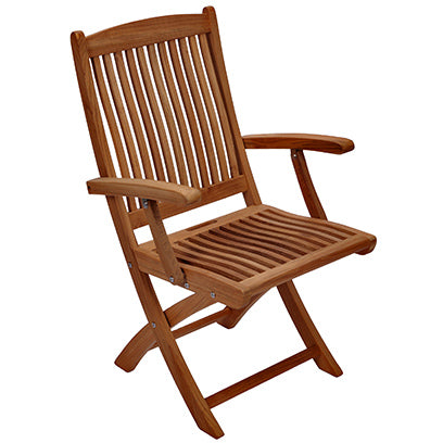 Sailor Teak Folding Arm Chair