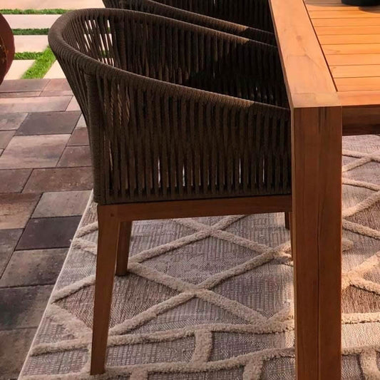 Malibu Teak Dining Chair (Desert Sand)