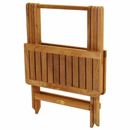 Royal Teak Sundaze Sling Lounge Chair & Picnic Side Table Set