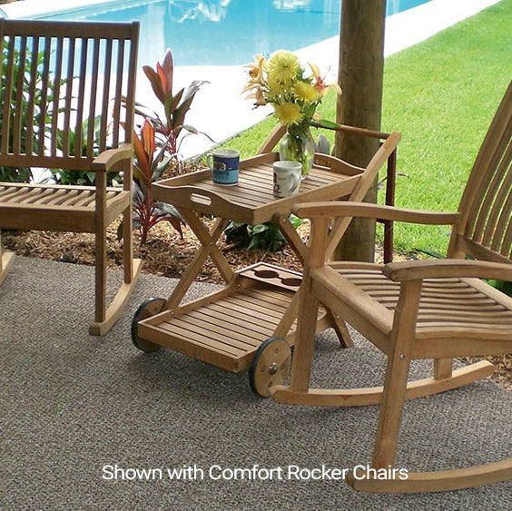 Teak Bar Cart - Royal Teak - Teak HQ™