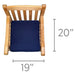 Teak Chair Cushion - For Select Royal Teak Products - Teak HQ™