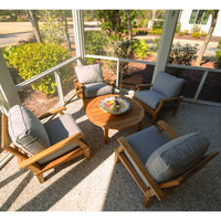 Teak Deck Furniture - Miami 5-Piece Set