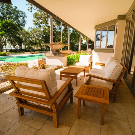 Teak Love Seat - Miami - Teak HQ™