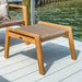 Teak Ottoman - Admiral - Teak HQ™