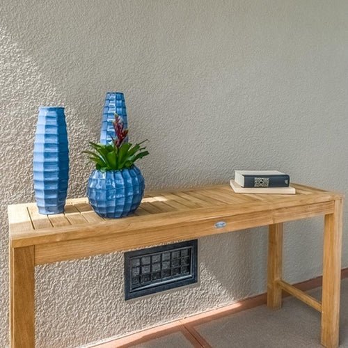 Teak Outdoor Console Table (60" Long Rectangle) - Royal Teak - Teak HQ™