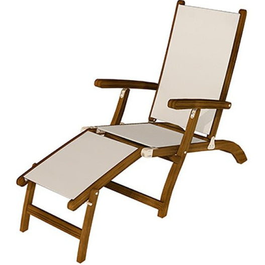 Teak Outdoor Lounge Set - 2 Steamers + Picnic Table - Teak HQ™