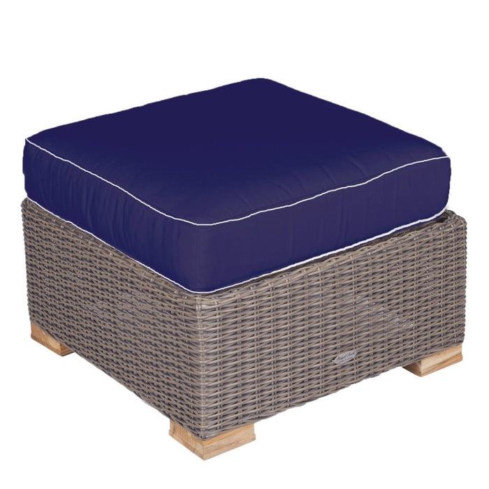 Teak Outdoor Ottoman - Sanibel - Teak HQ™