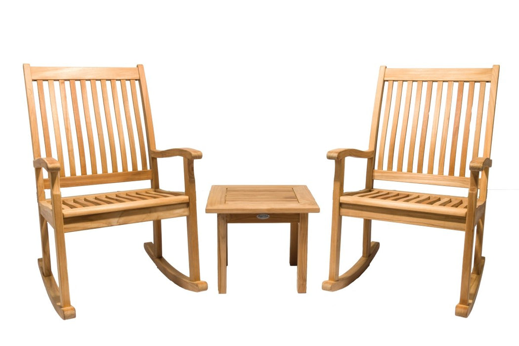Teak Outdoor Rocking Chair - Comfort - Teak HQ™