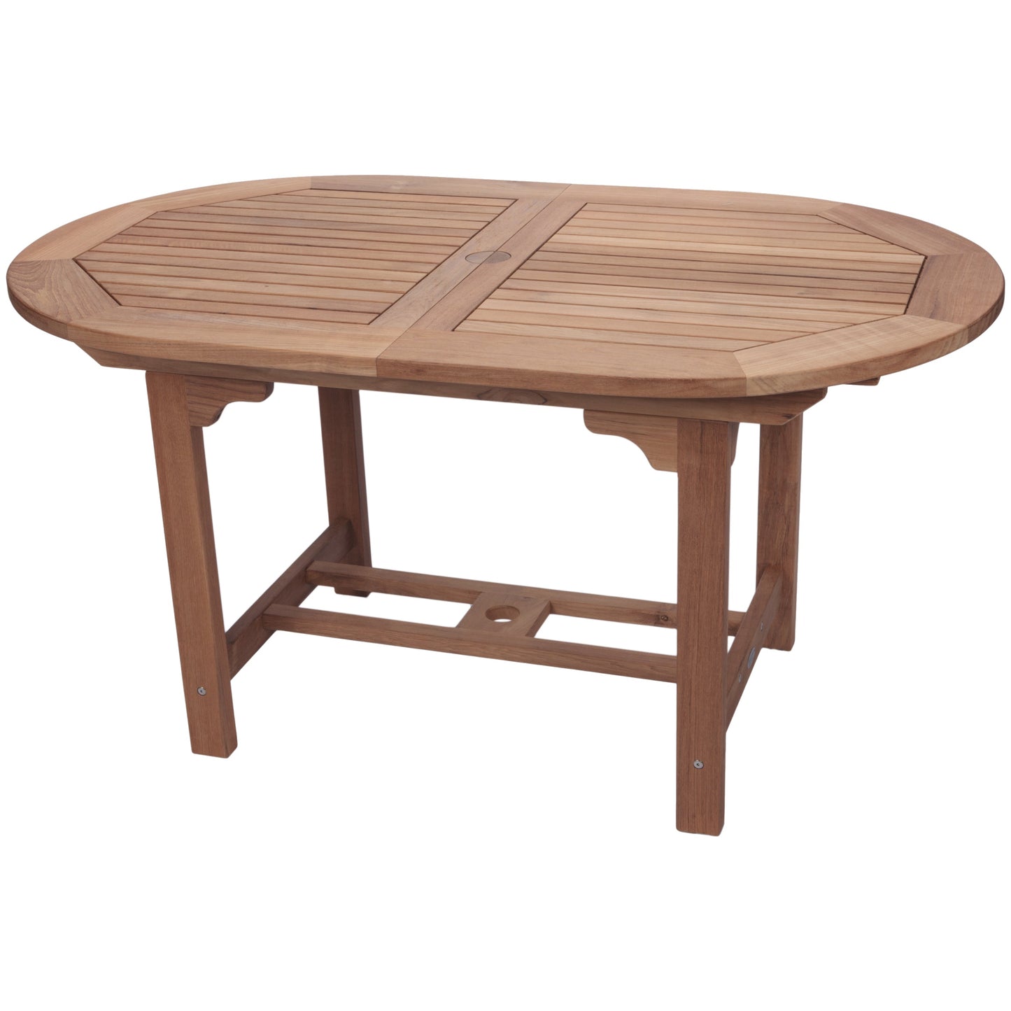 Family 60" (Expandable to 78") Oval Teak Dining Table