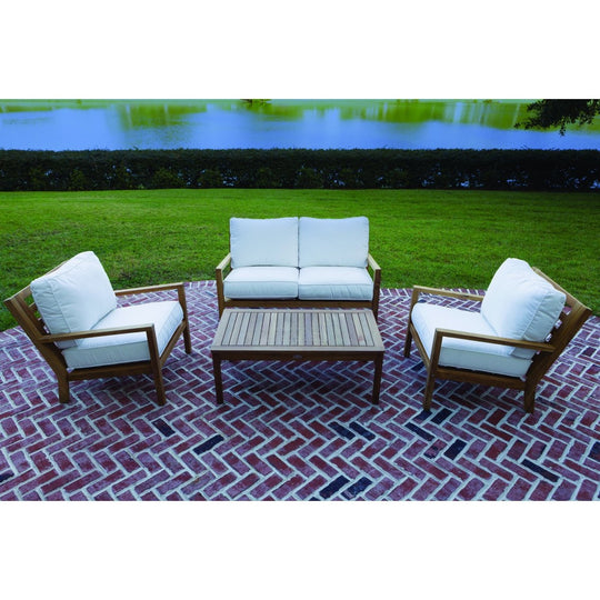 Teak Patio Chair Set - Coastal 4 - Piece Set - Teak HQ™