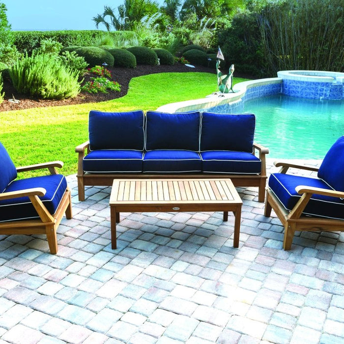 Teak Patio Couch - Miami - Teak HQ™