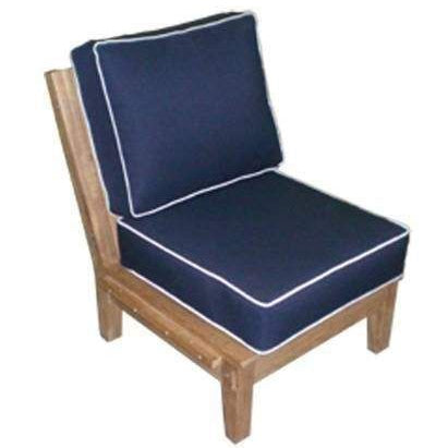 Teak Patio Furniture Sectional (Center Insert Piece) - Miami - Teak HQ™