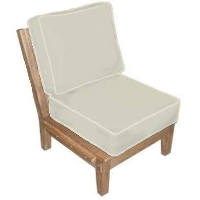 Teak Patio Furniture Sectional (Center Insert Piece) - Miami - Teak HQ™