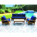 Teak Patio Seating Set - Miami 4 - Piece Set - Teak HQ™