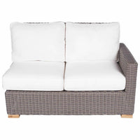 Teak Sectional Couch (Right End 2-Seater Piece) - Sanibel