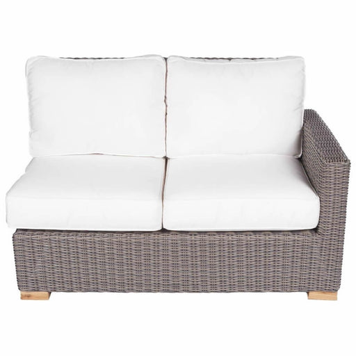 Teak Sectional Couch (Right End 2 - Seater Piece) - Sanibel - Teak HQ™