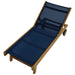Teak Sling Chaise Lounge - Sundaze - Teak HQ™