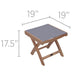 Teak Sling Footrest - Teak HQ™