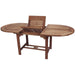 Teak Table and Folding Chairs - Family (Table) & Sailor (6 Chairs) - Teak HQ™