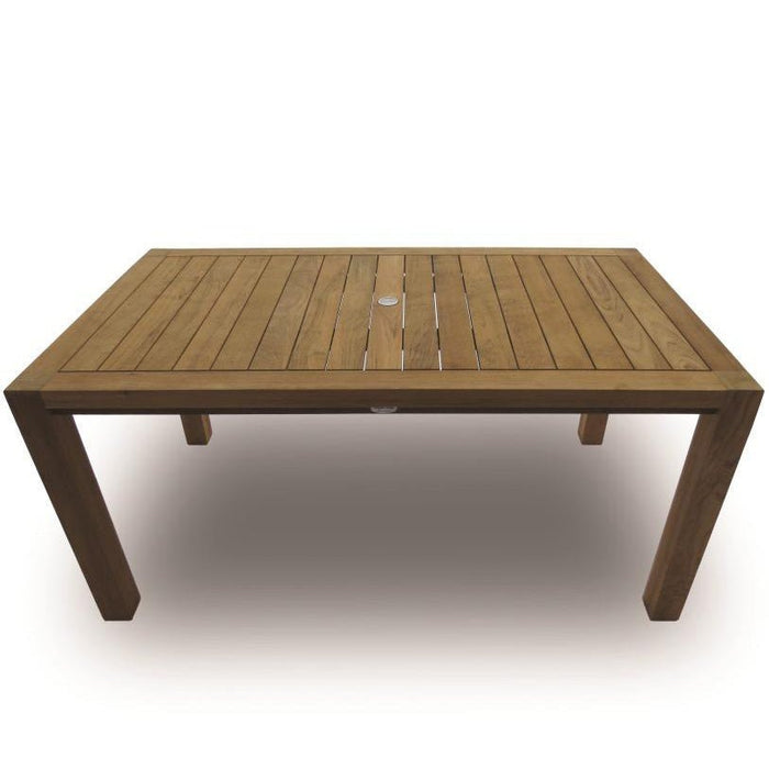 Teak Wood Dining Table With 6 Chairs - Comfort (Table) & Sailmate (Chairs) - Teak HQ™
