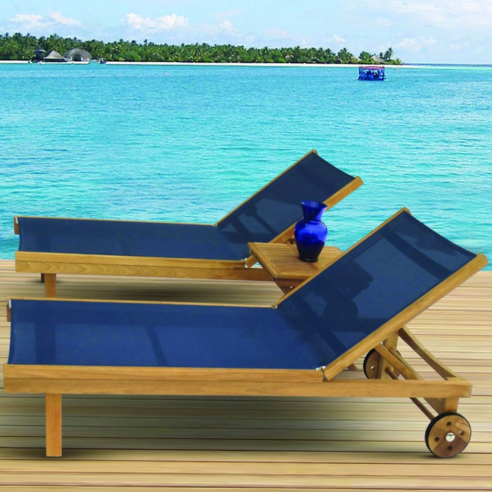 Teak Wood Patio Furniture Set - Sundaze 3 - Piece Set - Teak HQ™